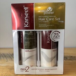 Karseell Hair Repair Set‎ with Shampoo and Conditioner 33.8 fl oz 500ml x2 NIB